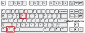 Nhấn tổ hợp phím Windows + R Nhấn tổ hợp phím Windows + R