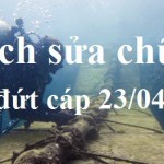 Lịch sửa chữa cáp quang biển AAG bị đứt ngày 23/04/2015