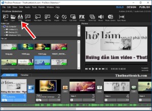 Lưu file Proshow Slideshow vừa làm Lưu file Proshow Slideshow vừa làm