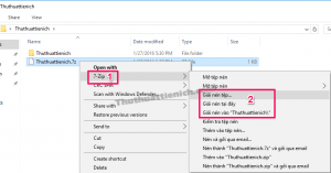 Cách giải nén tập tin nén bằng 7-zip Cách giải nén tập tin nén bằng 7-zip