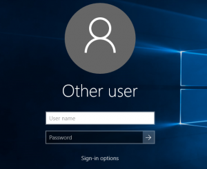 Khởi động lại máy tính hoặc Sign out (Đăng xuất) là bạn sẽ thấy màn hình đăng nhập thay đổi Khởi động lại máy tính hoặc Sign out (Đăng xuất) là bạn sẽ thấy màn hình đăng nhập thay đổi