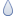 Rain droplet icon for Facebook