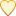 Yellow heart symbol