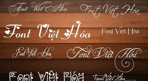 Download Font Việt Hóa Cực Đẹp