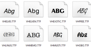 Font VNI full đầy đủ nhất