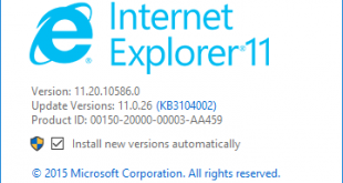 IE (Internet Explorer) 11 cài đặt offline