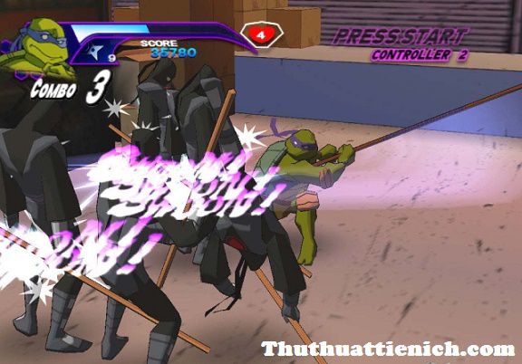 Download Game Ninja Rùa 2003, 2004, 2005, 2007 (Ninja Turtles)