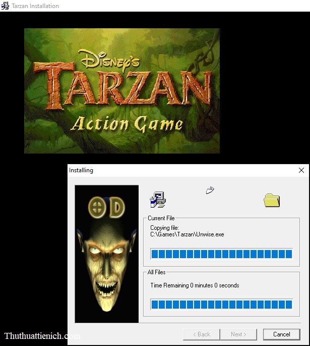 Tải game Tarzan Disney 3D offline cho máy tính