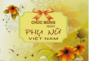 Thiệp hoa 20/10 dành tặng phái đẹp nhân ngày Phụ nữ Việt Nam