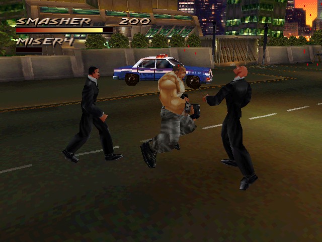 Game cảnh sát đặc nhiệm Fighting Force giả lập SP1