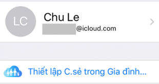 Hướng dẫn cách tạo tài khoản icloud (iTune/Apple ID) trên iPhone/iPad