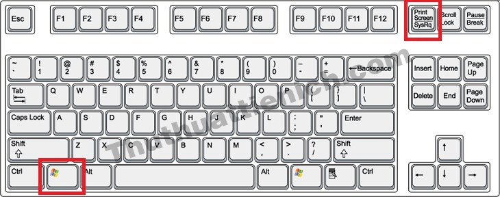 Chá»¥p nhanh toÃ n bá» mÃ n hÃ¬nh mÃ¡y tÃ­nh vá»i phÃ­m táº¯t Windows + Print Screen