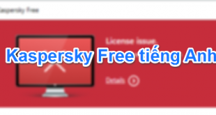 Cách thay đổi ngôn ngữ Kaspersky Free từ tiếng Nga sang tiếng Anh