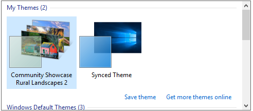 windows 10 themes online