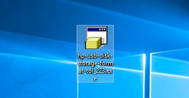 Phần mềm HP USB Disk Storage Format Tool