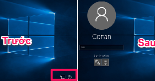 Cách xóa nút Shut down (tắt máy tính) tại màn hình đăng nhập Windows 10