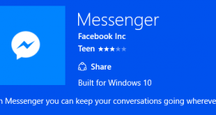 Facebook Messenger cho Windows 10