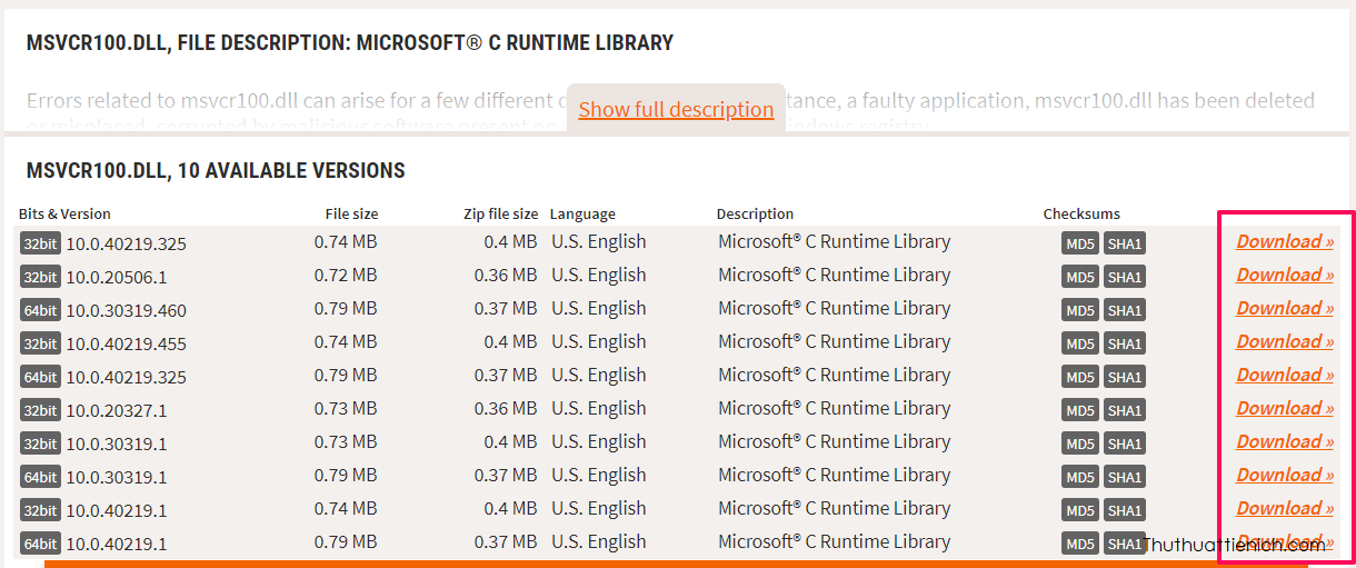 Dll 64 bit. Msvcr100.dll. Msvcr100 версии. Msvcr100 dll Microsoft. Библиотека msvcr100.dll для Windows 10.