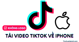 Cách tải video Tiktok về iPhone không logo