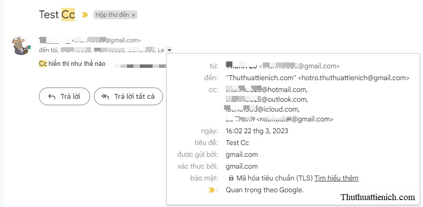 Cc và Bcc trong Email, Gmail là gì? Cách phân biệt Cc và Bcc