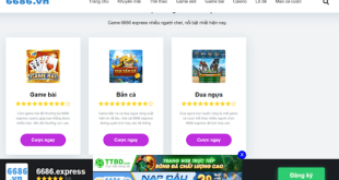 6686 có kho game cá cược khổng lồ, trả thưởng khủng