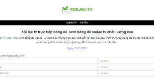 Xoilac TV xem trực tuyến bóng đá hàng đầu, không giật lag