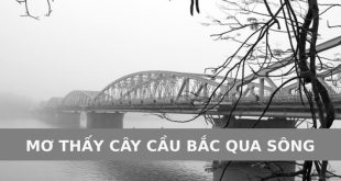 Mơ Thấy Cây Cầu Bắc Qua Sông - Luận Giải Ý Nghĩa Và Con Số