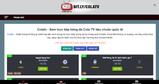 Hướng dẫn xem trực tiếp bóng đá Colatv trong 1 nốt nhạc