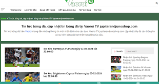 Vaoroi TV xu hướng xem bóng đá trực tuyến tại nhà 2023