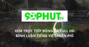 Trải nghiệm bóng đá chất lượng cao với 90phut TV: Đa dạng, linh hoạt và tiện lợi - 90phut.lat