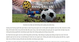 Tận hưởng bóng đá không lo về tài khoản hay phí dịch vụ ở Socolive TV