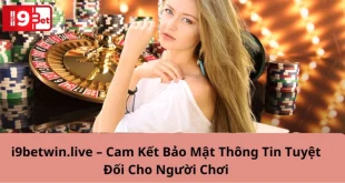 i9betwin.live – Cam Kết Bảo Mật Thông Tin Tuyệt Đối Cho Người Chơi