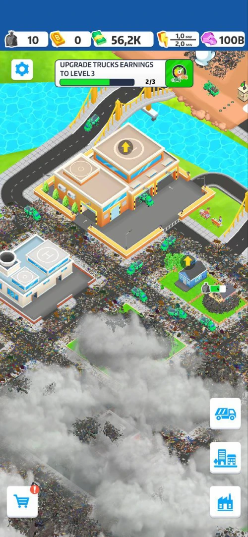 Tải Mod Trash Tycoon Idle business Apk