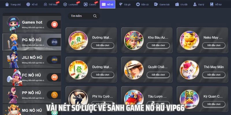 Nổ Hũ Vip66 - Săn Jackpot Cực Đỉnh, Rinh Thưởng Cực Khủng