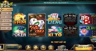 Nổ Hũ B52 – Khám Phá Sảnh Game Siêu Hấp Dẫn và Đẳng Cấp