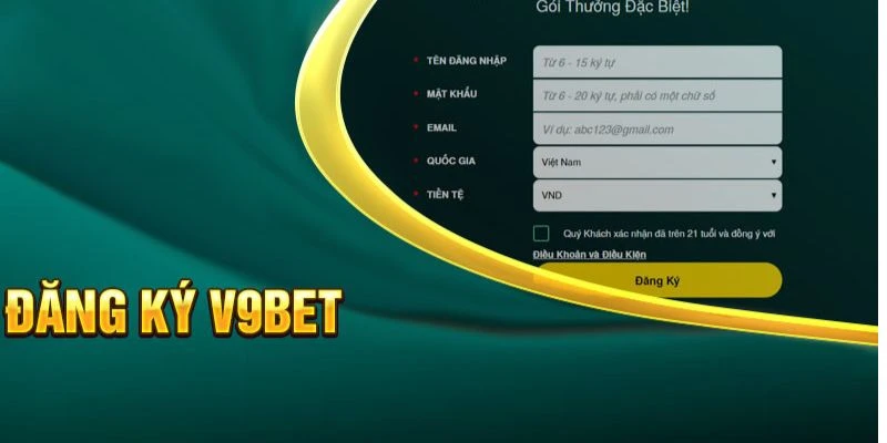 Đăng Ký V9bet - Hướng Dẫn Chi Tiết Từ A Đến Z Cho Tân Thủ