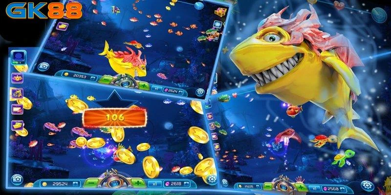 Bắn Cá GK88 – Trải Nghiệm Săn Thưởng Tại Sân Chơi Cực Đã