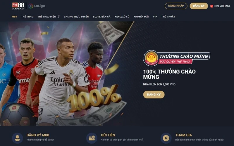 M88 – Nhà cái hàng đầu châu Á với sự uy tín, chuyên nghiệp và đa dạng