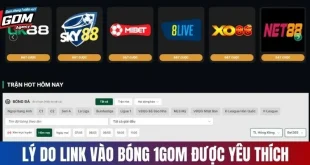 Link Vào Bóng 1GOM - Trải Nghiệm Tại Website Hàng Đầu 
