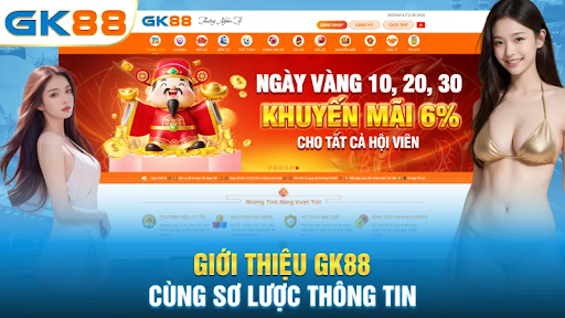 Giới Thiệu GK88 – Nền Tảng Cá Cược Trực Tuyến Uy Tín Và Hiện Đại