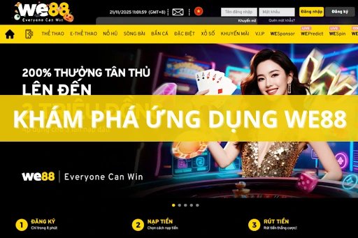 App We88 - Tận hưởng trải nghiệm cá cược đỉnh cao cực đơn giản