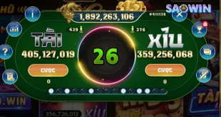 Tài xỉu SAOWIN – Cuộc chơi cân não giữa chiến thuật và may mắn