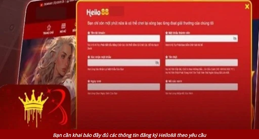 Đăng Ký hello88: Vào Tài Khoản Trong 60 Giây