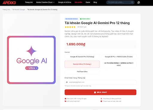 Cách tạo video từ ảnh có sẵn bằng VEO 3 trên Gemini ngay trên điện thoại (Hướng dẫn thực tế cho người mới)