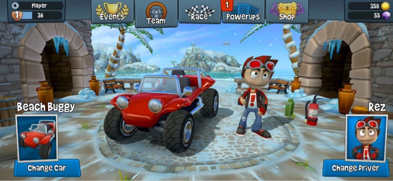 Tải Mod Beach Buggy Racing 2 APK