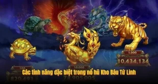 Nổ Hũ Kho Báu Tứ Linh: Trò Chơi Đổi Thưởng Hấp Dẫn Tại EV88