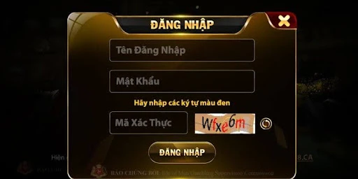 Đăng nhập Vip88 cần sử dụng chính xác thông tin tài khoản