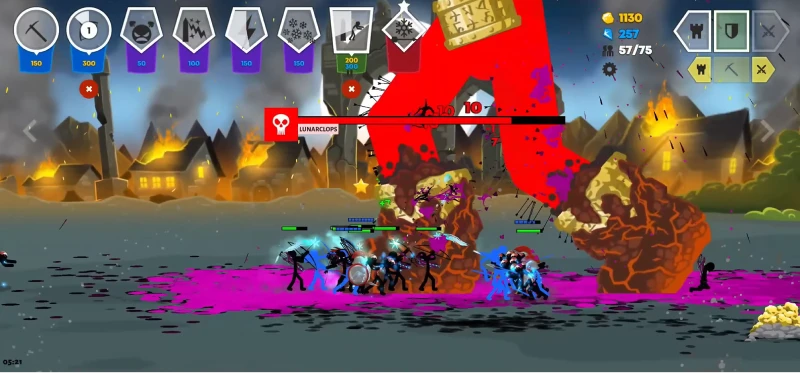 Top 5 Boss mạnh nhất trong Stick War: Saga và cách khắc chế