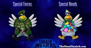 Tải game bắn gà Chicken Invaders 5: Cluck of the Dark Side